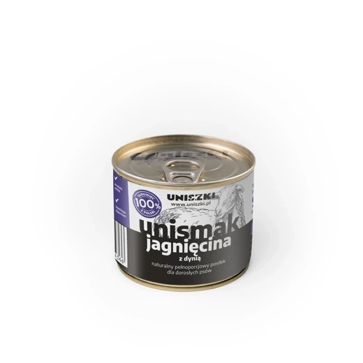 Uniszki  Unismak jagnięcina z dynią 210g