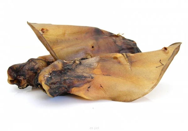Ucho wołowe naturalne - 3szt.