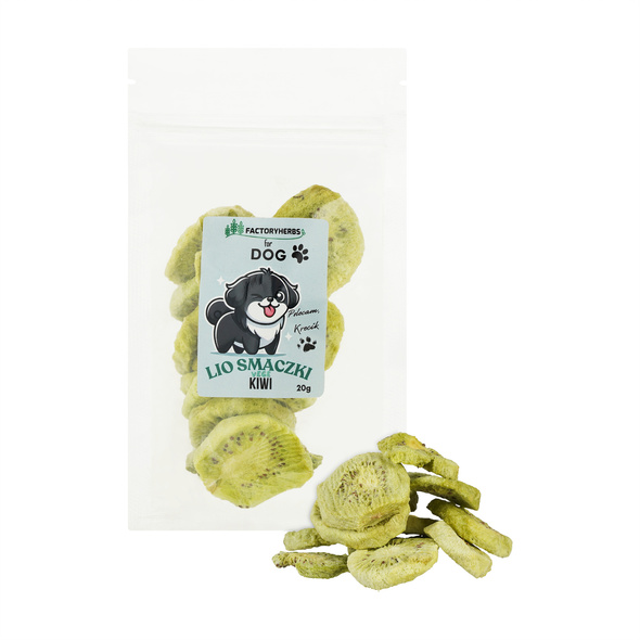 FactoryHerbs for dog Lio smaczki KIWI 20g
