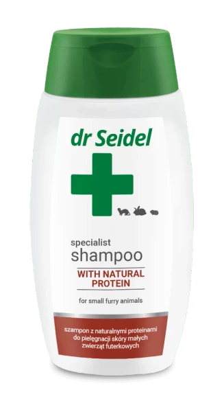 Szampon dr Seidel dla małych zwierząt futerkowych proteinowy 220ml