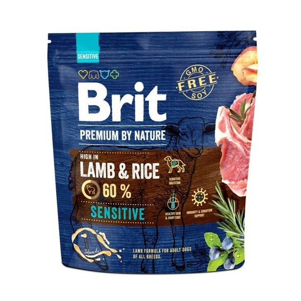 Brit By Nature Sensitive Adult Lamb & Rice 1kg
