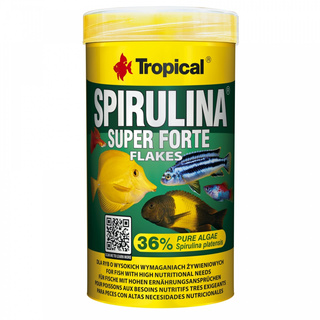 Tropical Spirulina Forte 36% pokarm płatkowy 200g/1000ml
