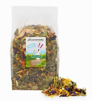 FactoryHerbs 1 kg Nie byle badyle - pokarm dla królików