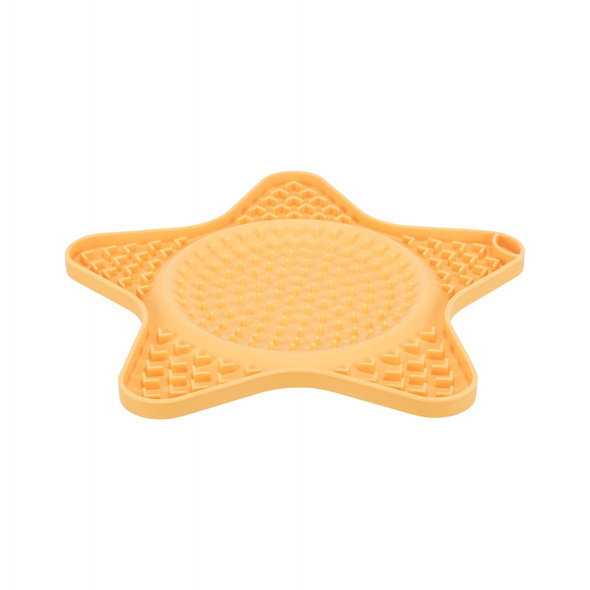 Trixie Taca na przysmaki Lick'n'Snack, dla psa, żólta, silikon, 23,5 cm