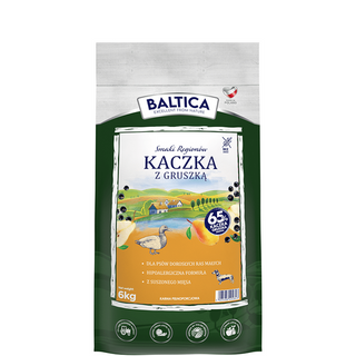 Baltica Kaczka z gruszką- małe rasy 6kg