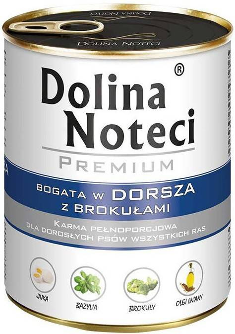 Dolina Noteci Dorsz Brokuły 800g