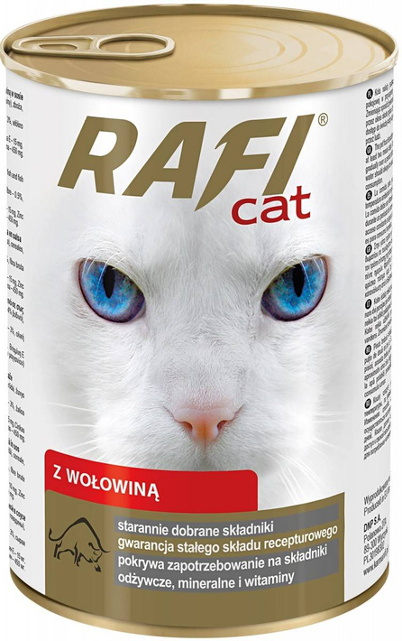 Rafi Cat Wołowina 415g