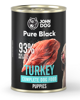 John Dog Pure Black Puppy Indyk400g