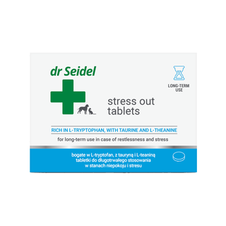 Dr Seidel Stress Out Tabletki w Stanach Niepokoju i Stresu 10 tab.