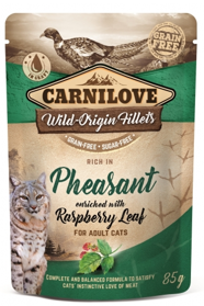 Carnilove Cat Pheasant & Raspberry leaves saszetka 85g