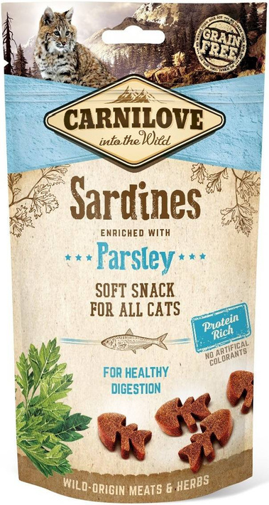 Carnilove Cat Soft Snack Sardines & Parsley 50g