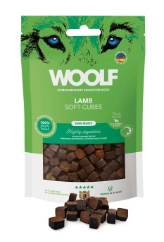 Woolf Soft Cubes - Monoprotein Lamb 100g