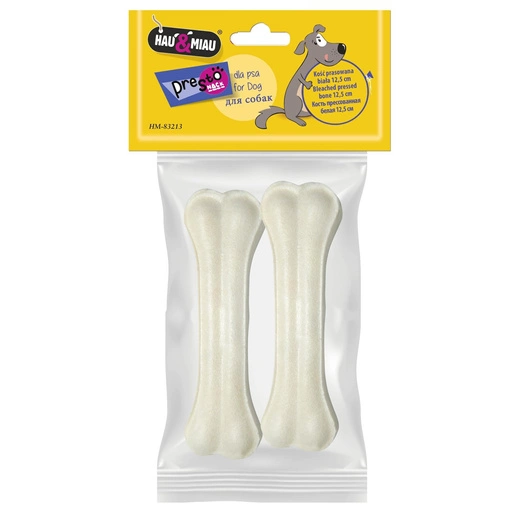 HM KOŚĆ PRASOWANA BIAŁA 12,5cm.2szt/op