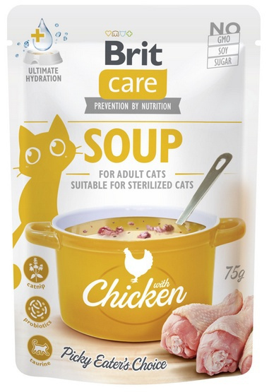 Brit Care Adult Soup Chicken 75g