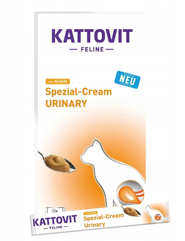 Kattovit Pasta Urinary Cream Kurczak 6x15g