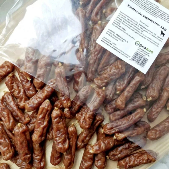 PROZOO Kiełbaski Jagnięcina XL 1kg