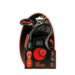 Flexi Neon S taśma 5m 15kg pomarańczowa