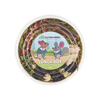 FactoryHerbs Lunch Box dla szynszyli i koszatniczki 80g