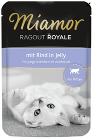 Miamor Kitten Wołowina w Galaretce100g