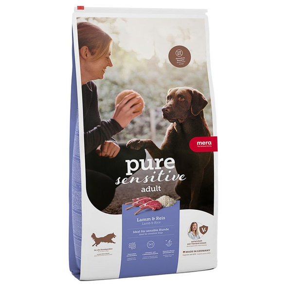 Mera Pure Sensitive Jagnięcina z ryżem 12,5 kg