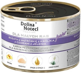 Dolina Noteci Junior Małe Rasy Wątróbka z Królika+Ozory Jelenia 185g