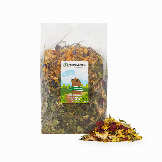 FactoryHerbs 500g Nie byle badyle - pokarm dla świnek morskich
