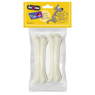 HM KOŚĆ PRASOWANA BIAŁA 12,5cm.2szt/op