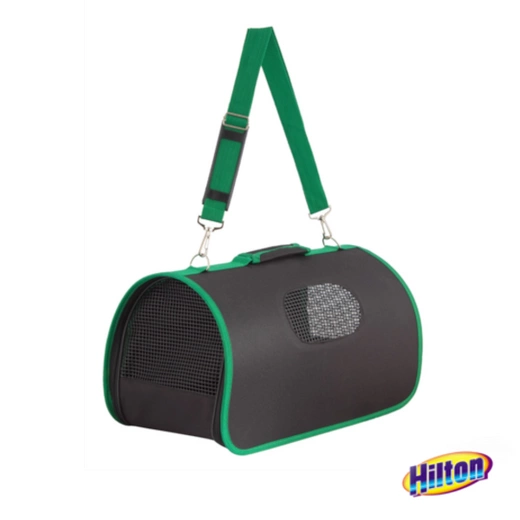 HILTON-TORBA TRANSPORTOWA ZIELONE PASY  