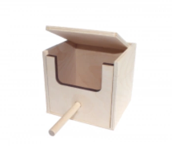 Pinokio Domek lęgowy dla zeberek i mewek 12 x 11,5 x 11 cm