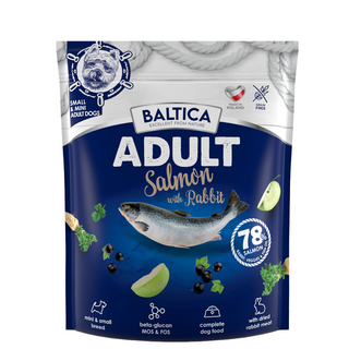 Baltica Adult Salmon with Rabbit - małe rasy 1kg