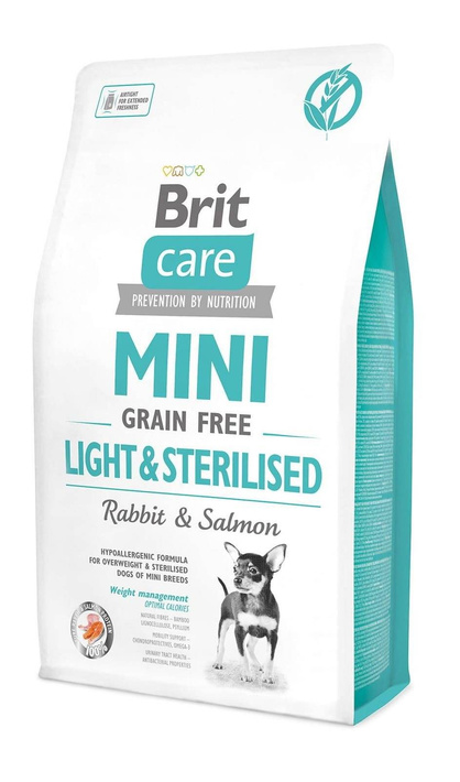 Brit Care Mini Light & Sterilised 2 kg