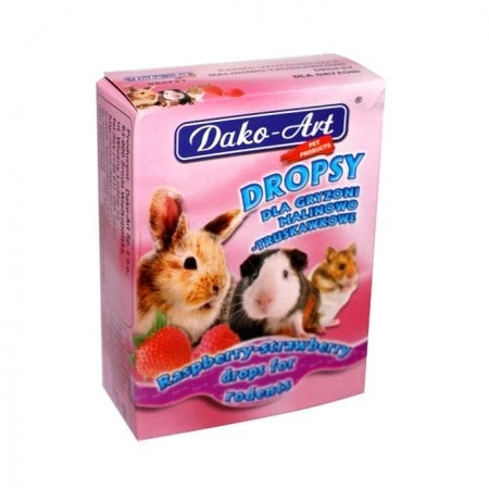 Dako-Art Dropsy malinowo-truskawkowe 75g