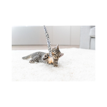 TRIVIE Wędka dla kota, plastik/plusz, 50 cm, z kocimiętką