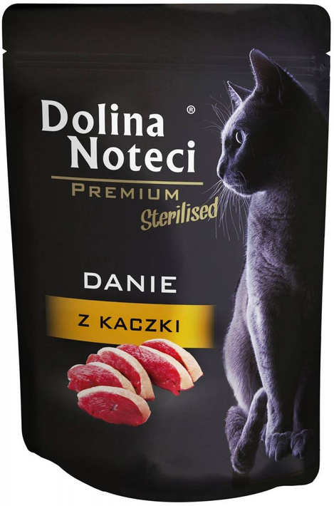 Dolina Noteci Kot Danie z Kaczką  Sterilised  85g