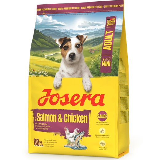 JOSERA PIES 10kg MINI SALMON & CHICKEN  