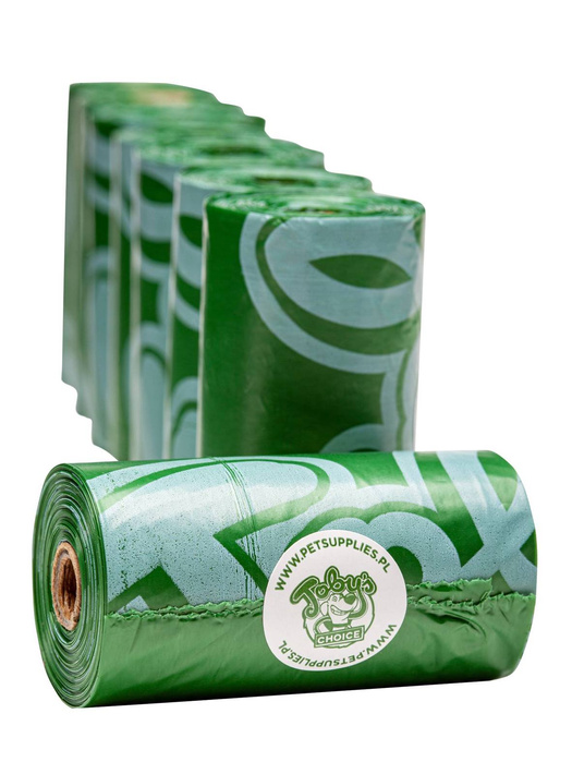 Pet Supplies Eko worki na odchody - biodegradowalne - 120szt.
