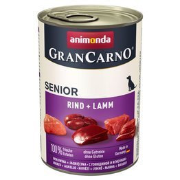 Animonda Grancarno Senior Cielęcina + Jagnię 400g
