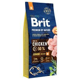 Brit By Nature Junior M 15kg