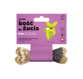Kość do żucia dla psa Zryw 12cm Azanki