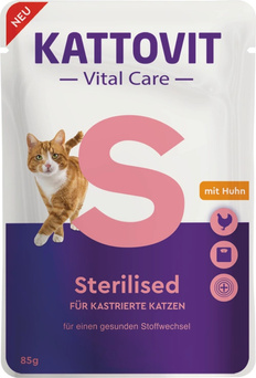 KATTOVIT SASZ.85g VITAL CARE STERILISED