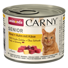 Animonda Carny Senior Kurczak Ser 200g