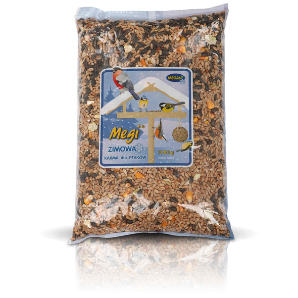 Megan Megi karma zimowa dla ptaków wolno żyjących 1 KG