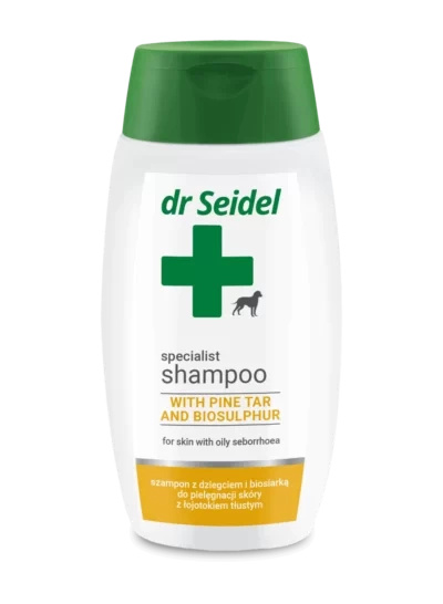 Dr Seidel Szampon z dziegciem i biosiarką 220ml