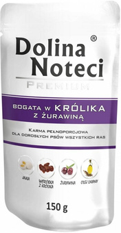 Dolina Noteci Królik żurawina 150g- saszetka