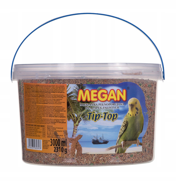MEGAN PAPUGA FALISTA 3L TIP-TOP