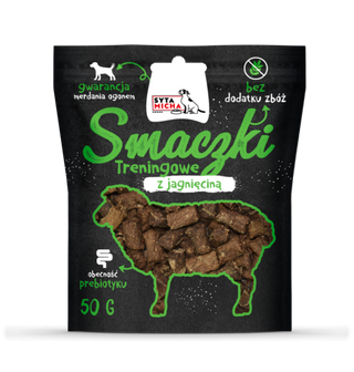 Syta Micha Smaczki treningowe z Jagnięciną 50g