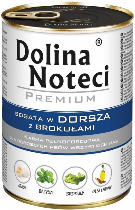 Dolina Noteci Dorsz Brokuły 400g