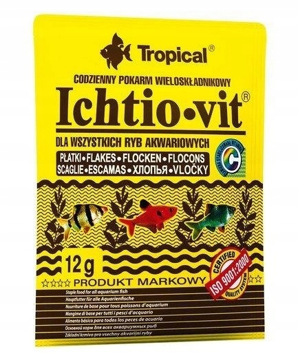 Tropical Ichtio-Vit pokarm wieloskładnikowy 12g/ saszetka