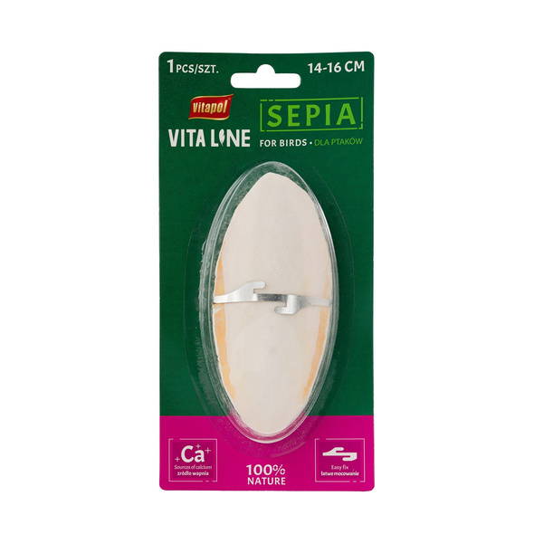 Vitapol VitaLine Sepia dla ptaków duża 14-16 cm na blistrze
