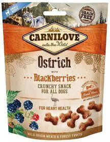 Carnilove Dog Crunchy Snack Ostrich & Blackberries 200g